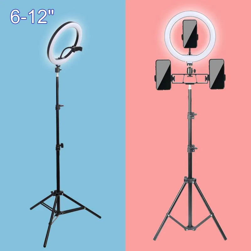 Light Ring LED Selfie Stand Tripod